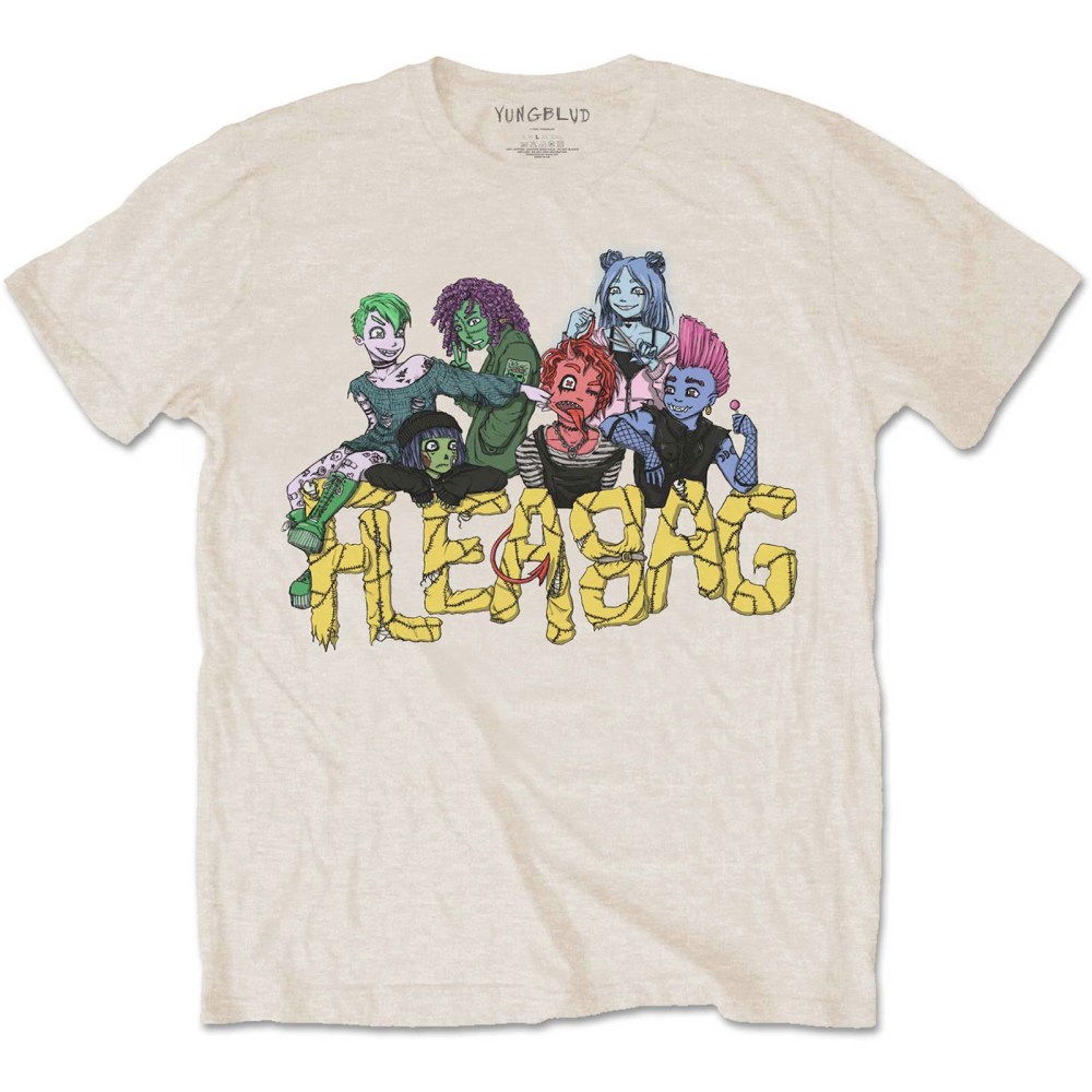 Yungblud - Fleabag Herren T-Shirt - Creme